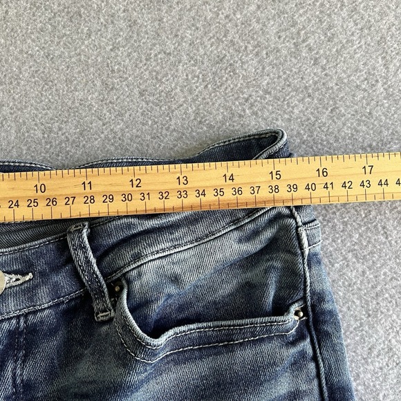 BKE Payton Denim Blue Jeans Women 30 X 29 Universal Fit Mid Rise Bootcut Cowgirl - Picture 6 of 10